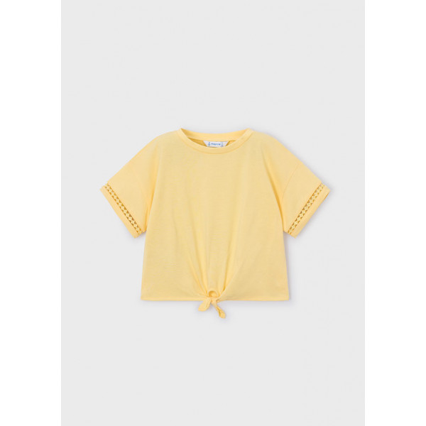 Mayoral Μπλουζα κοντομ κομπος βανιλια 26-03012-085 3012