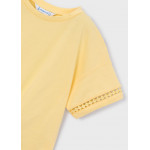 Mayoral Μπλουζα κοντομ κομπος βανιλια 26-03012-085 3012