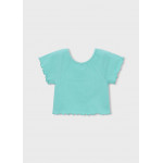 Mayoral Μπλουζα κοντομανικη πρασινομπλ 26-03014-016 3014