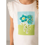 Mayoral Μπλουζα τιραντες εκρου 26-03023-039 3023