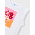 Mayoral Μπλουζα τιραντες λευκο 26-03023-040 3023