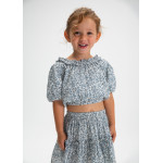 Mayoral Τοπ dobby σταμπωτο γαλαζιο 26-03026-030 3026