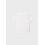 Mayoral Μπλουζα κοντ/κη αναγλυφη λευκο 26-03058-020 3058