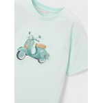 Mayoral Μπλουζα κοντομ αναφλυφη βεσπα μεντα 26-03059-025 3059