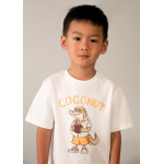 Mayoral Μπλουζα κοντομανικη κροκοδειλ κρεμ 26-03062-030 3062