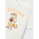 Mayoral Μπλουζα κοντομανικη κροκοδειλ κρεμ 26-03062-030 3062