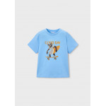 Mayoral Μπλουζα κοντομανικη good day γαλαζιο 26-03064-036 3064