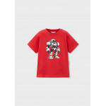 Mayoral Μπλουζα κοντομανικη ρομποτ κοκκινο 26-03066-043 3066