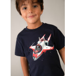 Mayoral Μπλουζα κοντομ διαστημοπλοιο ναυτ.μπλε 26-03067-076 3067