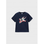 Mayoral Μπλουζα κοντομ διαστημοπλοιο ναυτ.μπλε 26-03067-076 3067