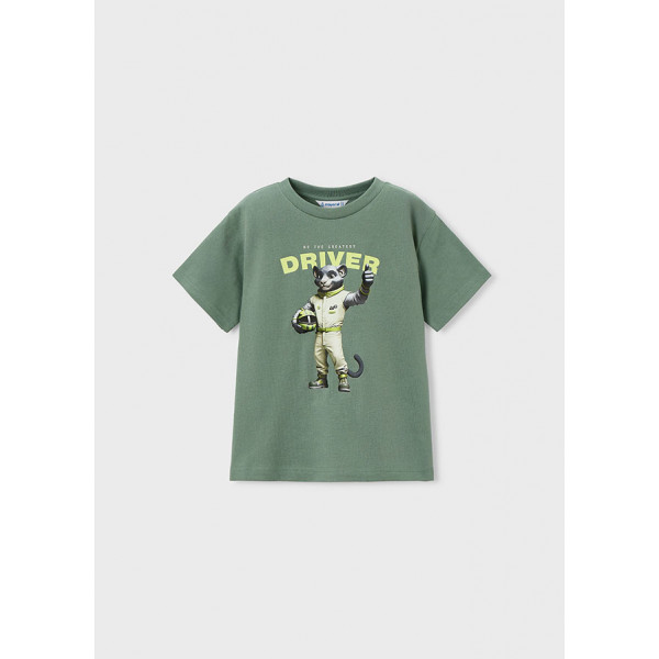 Mayoral Μπλουζα κοντομανικη driver πρασινο 26-03070-053 3070