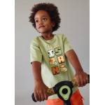 Mayoral Μπλουζα κοντομαν mix and matc πρασινο 26-03078-073 3078