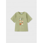 Mayoral Μπλουζα κοντομαν mix and matc πρασινο 26-03078-073 3078