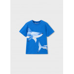 Mayoral Μπλουζα κοντομανικη μπλε 26-03080-093 3080