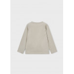 Mayoral Μπλουζα μακρυμανικη ρομποτ μπεζ 26-03084-019 3084