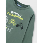 Mayoral Μπλουζα μακρυμανικη ρομποτ πρασινο 26-03084-020 3084