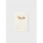 Mayoral Μπλούζα Αμάνικη κρεμ 26-03085-081