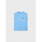 Mayoral Μπλούζα Αμάνικη γαλάζιο 26-03085-082