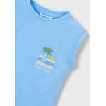 Mayoral Μπλούζα Αμάνικη γαλάζιο 26-03085-082