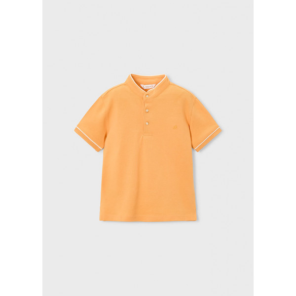 Mayoral Πολο κοντομ γιακας mao ροδακινι 26-03102-027 3102