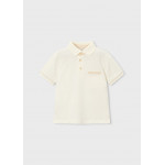 Mayoral Πολο κοντομανικο suiting κρεμ 26-03103-072 3103