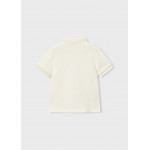 Mayoral Πολο κοντομανικο suiting κρεμ 26-03103-072 3103