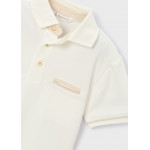 Mayoral Πολο κοντομανικο suiting κρεμ 26-03103-072 3103