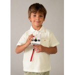 Mayoral Πολο κοντομανικο κρεμ 26-03105-033 3105