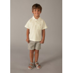 Mayoral Πολο κοντομανικο κρεμ 26-03105-033 3105