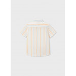 Mayoral Πουκαμισο κοντομανικο λινο ροδακινι 26-03112-011 3112