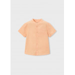 Mayoral Πουκαμισο κοντ/κο μαο λινο ροδακινι 26-03113-016 3113