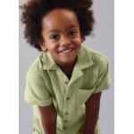 Mayoral Πουκαμισο κοντομανικο γκοφρε πρασινο 26-03116-049 3116