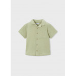 Mayoral Πουκαμισο κοντομανικο γκοφρε πρασινο 26-03116-049 3116