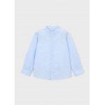 Mayoral Πουκαμισο μακ/κο γιακας μαο λ γαλαζιο 26-03118-031 3118