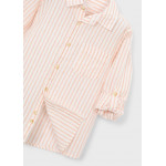 Mayoral Πουκαμισο μακρ/κο λινο γιακας ροδακινι 26-03119-036 3119