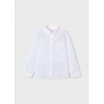 Mayoral Πουκαμισο μακρ/κο λινο γιακας λευκο 26-03119-038 3119