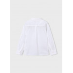 Mayoral Πουκαμισο μακρ/κο λινο γιακας λευκο 26-03119-038 3119