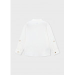 Mayoral Πουκαμισο μακρυμανικο γκοφρε κρεμ 26-03120-033 3120