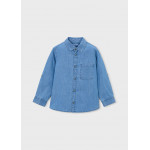 Mayoral Πουκαμισο μακρυμανικο τζιν τζιν 26-03122-005 3122