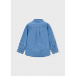 Mayoral Πουκαμισο μακρυμανικο τζιν τζιν 26-03122-005 3122