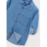 Mayoral Πουκαμισο μακρυμανικο τζιν τζιν 26-03122-005 3122