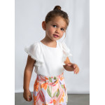 Mayoral Πουκαμισα γαζα δαντελενιες λε εκρου 26-03195-042 3195