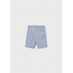 Mayoral Βερμουδα λινη suiting μπλε ριγε 26-03201-049 3201