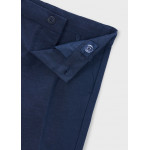 Mayoral Βερμουδα λινη suiting μπλε σκουρ 26-03201-051 3201