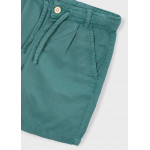 Mayoral Βερμουδα λινη relaxed πρασιν φυκ 26-03202-054 3202