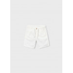 Mayoral Βερμουδα λινη relaxed κρεμ 26-03202-055 3202