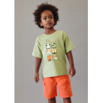 Mayoral Βερμουδα τσεπες cargo πορτοκαλι 26-03214-087 3214