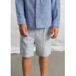 Mayoral Σετ βερμουδα λινη suiting μπλε 26-03216-010 3216