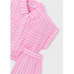 Mayoral Σετ σορτς ριγε ροζ ανοιχτ 26-03226-064 3226
