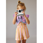 Mayoral Σετ σορτς ριγε λιλα 26-03227-068 3227